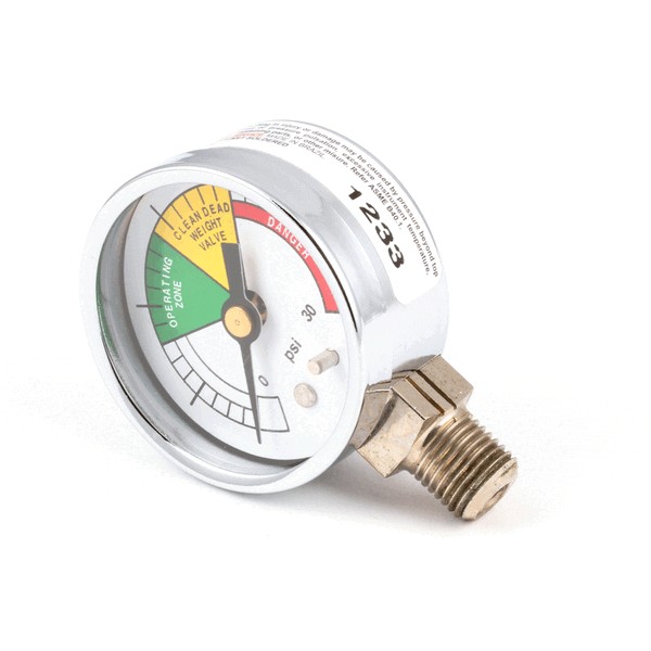 (image for) BKI (Barbeque King) G0136 GAUGE, PRESSURE 30#-9850